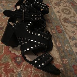 Open Toe Nine West Sandal Heels